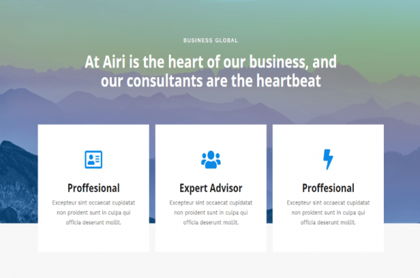 Business Agency Website