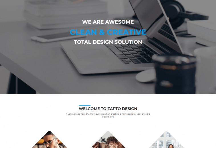 Zapto Design Website