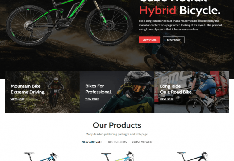 Cycle Shop Ecommerce