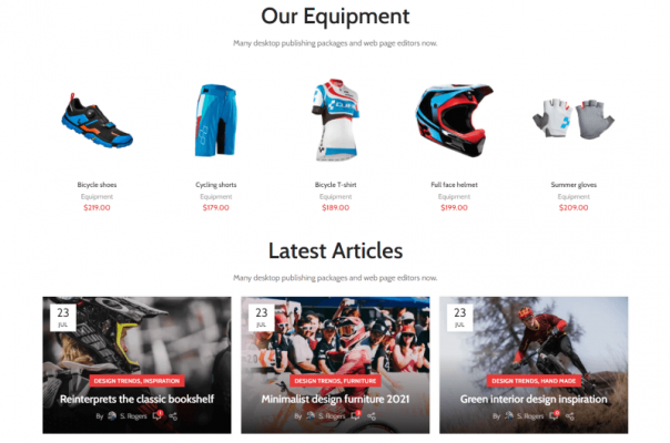 Cycle Shop Ecommerce
