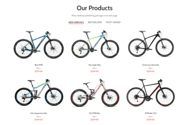 Cycle Shop Ecommerce